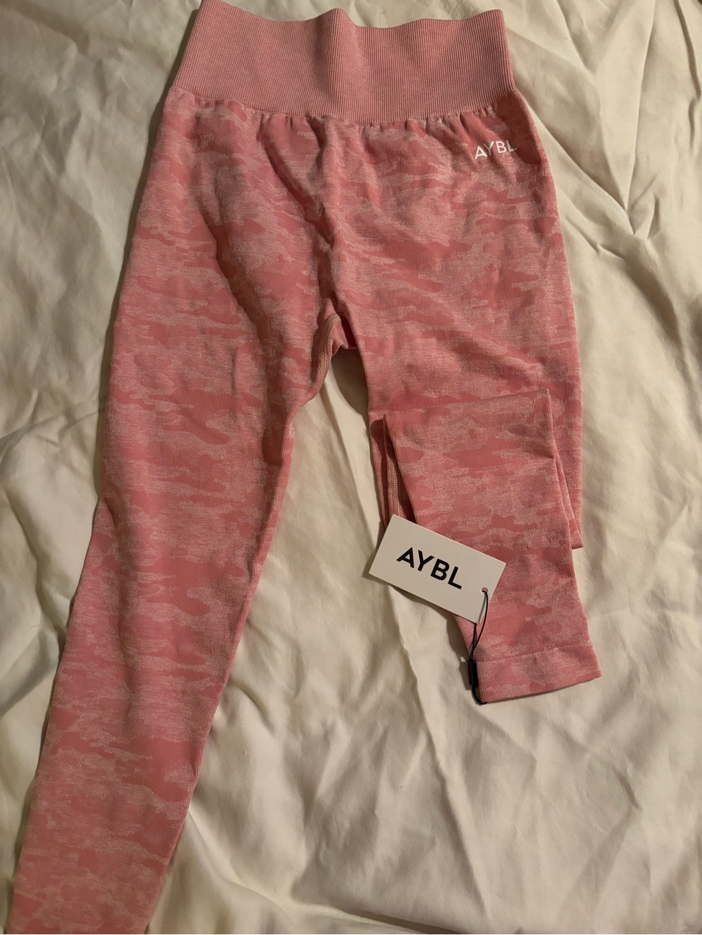 AYBL Pink Camo Leggings